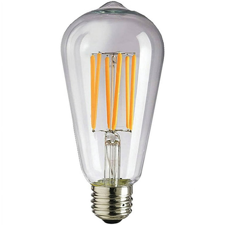 Ampoule LED en format ST64 filament Twisted couleur - 6 watt