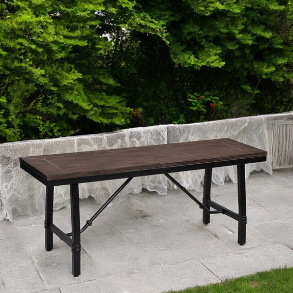 Sleek Modern Bench - Strong and Versatile Seating for Home
