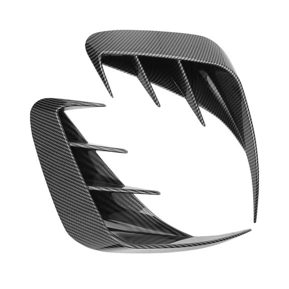 Sleek Rear Aerodynamic Bumper Lip Spoiler Air Vent Outlet Covers Trim For 320li 325li A Distinctive and Sporty Edges