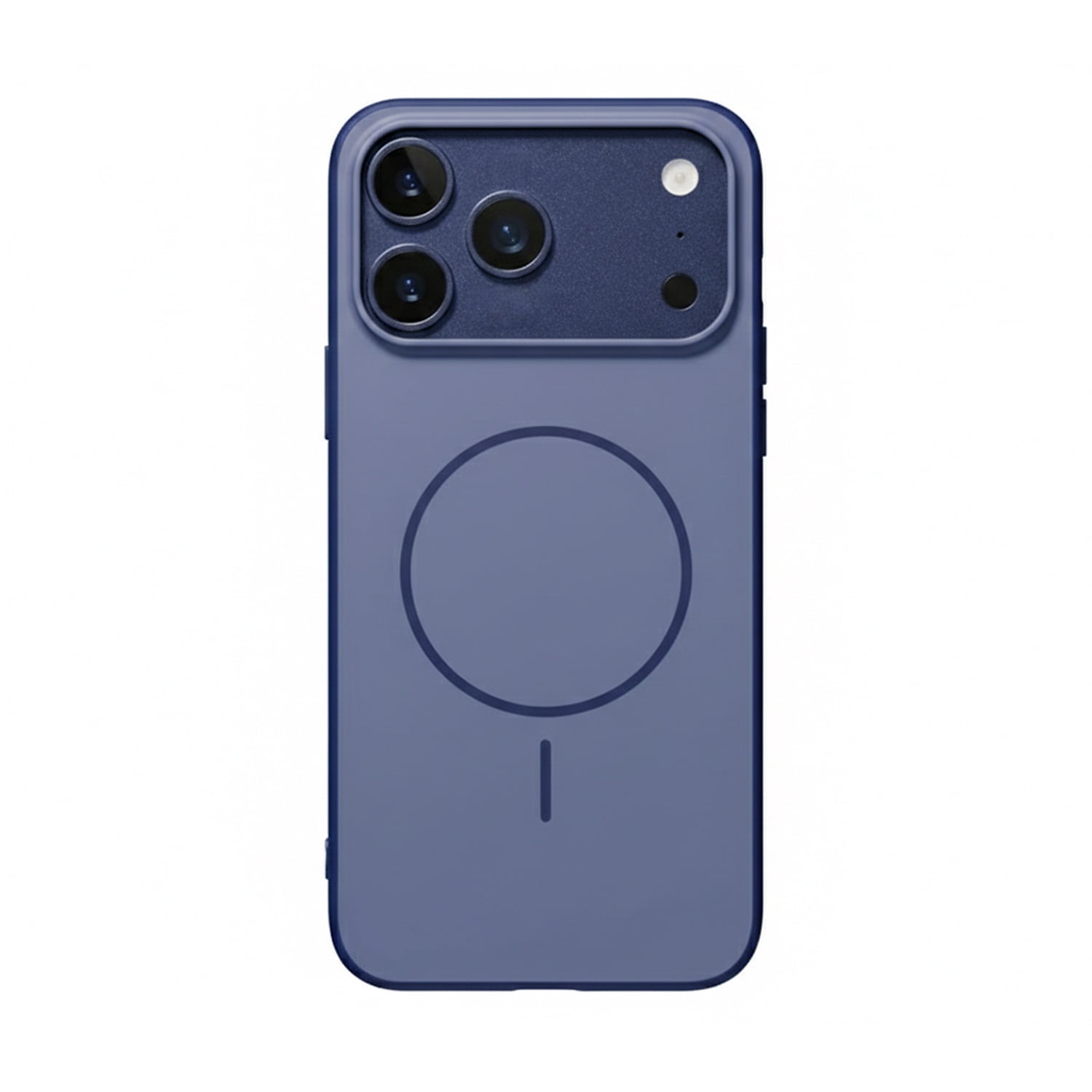 Sleek Silken Guard Case with MagSafe for iPhone 17 Pro Max - Dark Blue