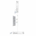thumbnail image 1 of Sleek Socket Wall Outlet Concealer, Dual Power Strip Surge Protector, For Mounted TV Plus, 1 of 6