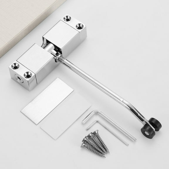 Sleek Stainless Steel Design Hydraulic Door Opener With Adjustable Features