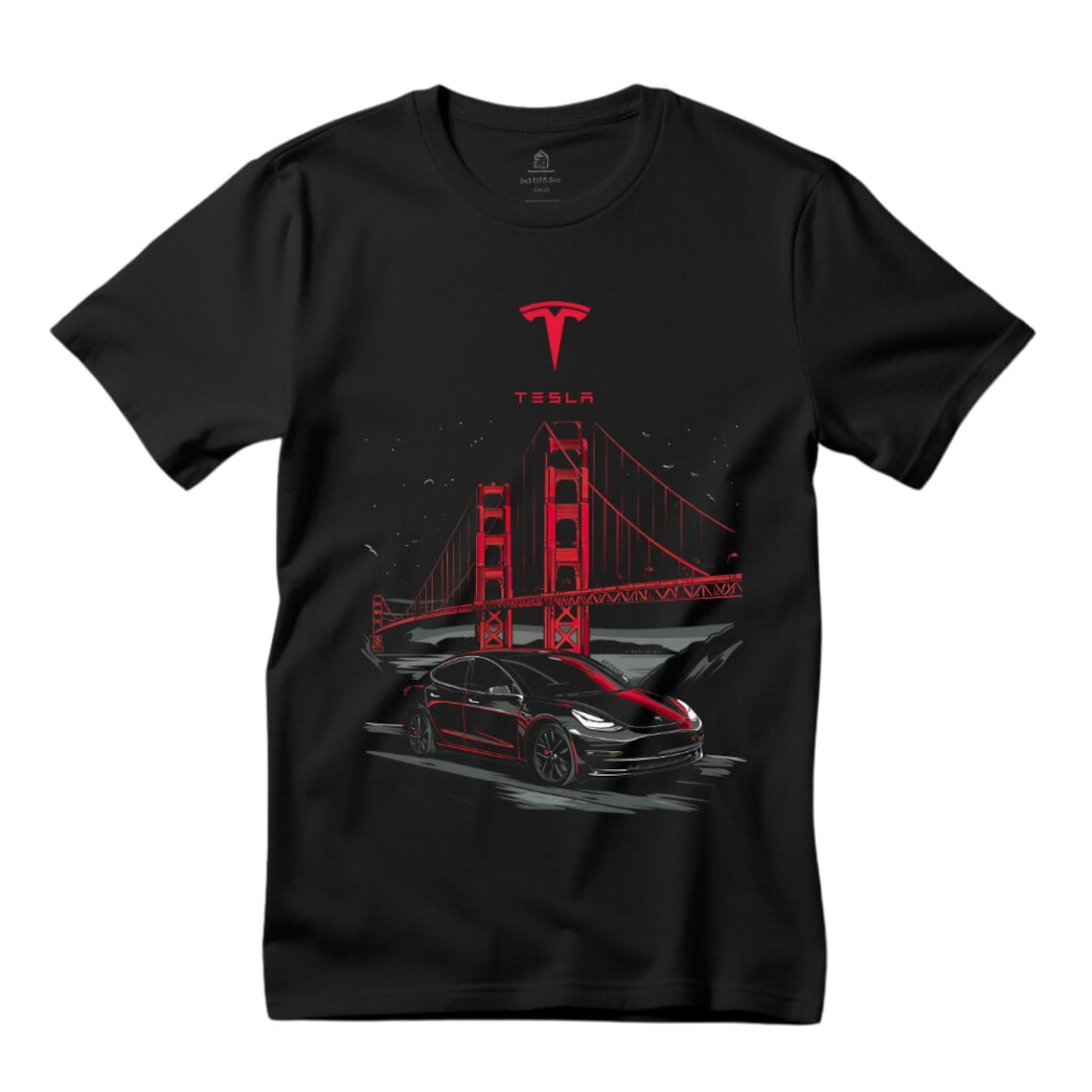 T shirt tesla model 3 cheap