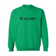 thumbnail image 1 of Sleek "US Army Star" Black InkCrewneck Sweatshirt, 1 of 3