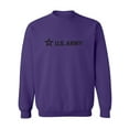 thumbnail image 1 of Sleek "US Army Star" Black InkCrewneck Sweatshirt, 1 of 3