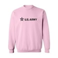 thumbnail image 1 of Sleek "US Army Star" Black InkCrewneck Sweatshirt, 1 of 3