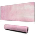 thumbnail image 1 of Sleek and Smooth XXL Desk Pad & Pink Mouse Pad – 31.5x11.8 inches Desk Mat with 3 Levels, Perfect for Computer Keyboard and Home Office Work, 1 of 7