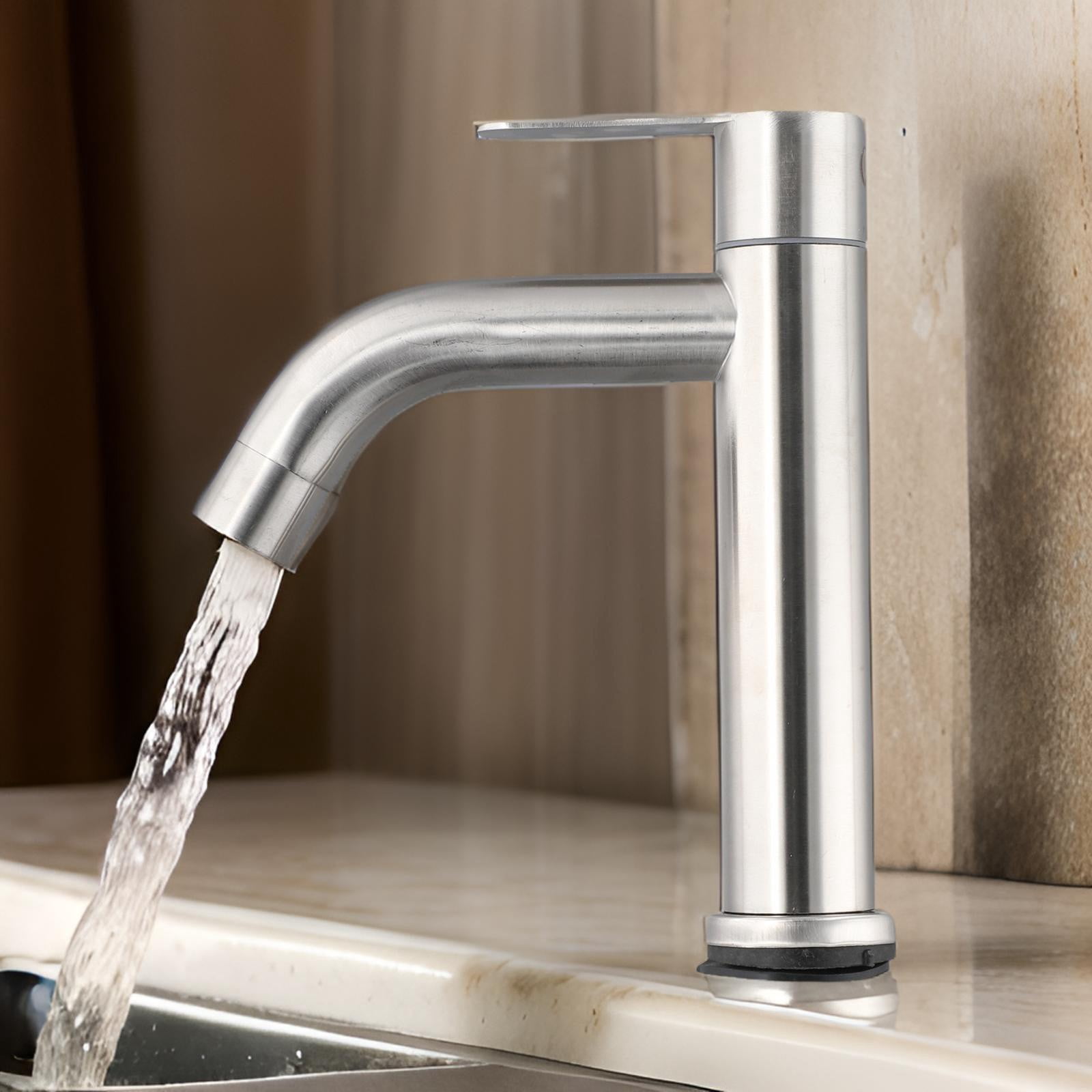 Cheapest Taps Sleek and Sturdy 304 Stainless Steel Single Cold Water Tap for Modern ...