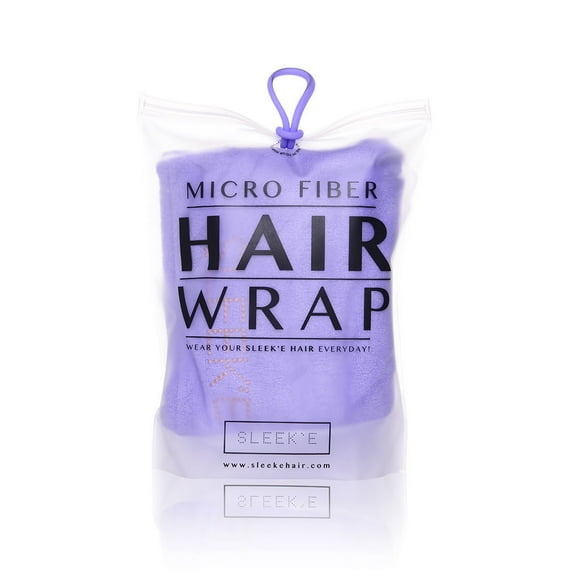 Sleek'e Microfiber Hair Wrap - Lavender