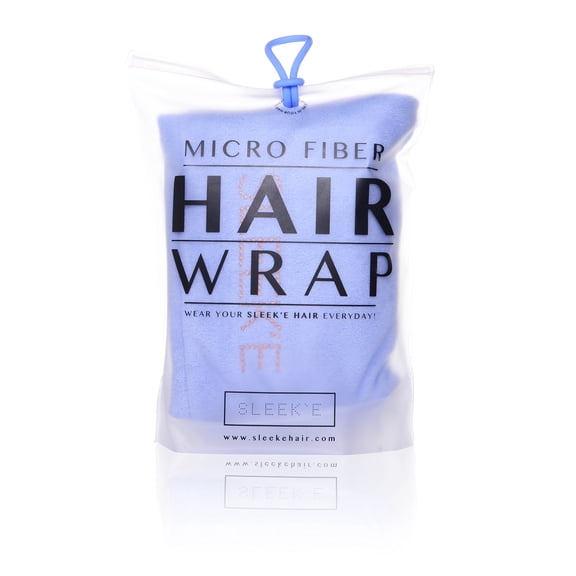 Sleek'e Microfiber Hair Wrap (Black)