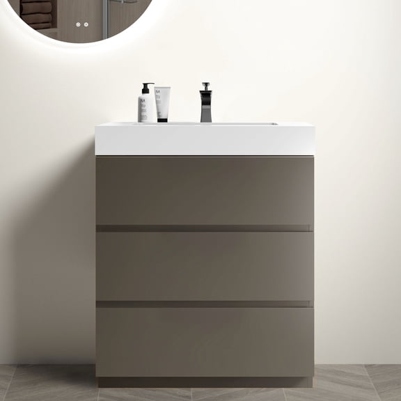 Sleek gray appearance - 20% increased storage capacity - Newly built bathroom - Quiet and sustainable use