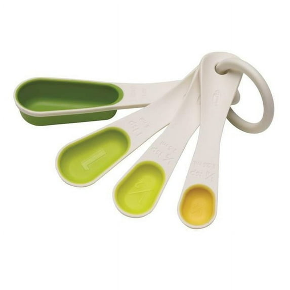 SleekStor Nesting Spoons Plastic - Multi-Colored