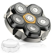Prozing 6D Replacement Shaver Head for FK-8750, IPX7 Waterproof Electric Razor Head, Men s Head Shaver