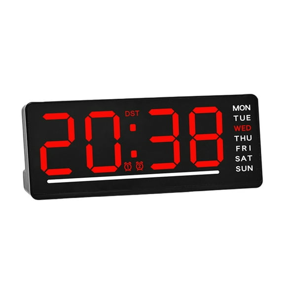 Sleekly LED Digital Clock for Home Decoration with Easy to Read Number