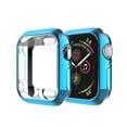 thumbnail image 1 of Sleektime Case for Apple Watch Series 6/5/4/SE 40mm, with Screen Protector, Soft Flexible Transparent TPU All-Around Anti-Scratch Lightweight Protective Cover, Blue, 1 of 7