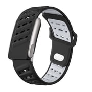 Sleektime Sport Band Compatible with Whoop 5.0 MG   Adjustable Breathable Waterproof Silica Gel Watch Strap with Metal Buckle, Basic Case Wristband for Fitness and Sports,Black