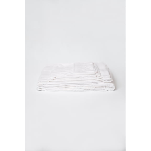 Sleep 5-Piece White Bamboo Split King Hypoallergenic Sheet Set