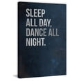 thumbnail image 1 of Sleep All Day, Dance All Night Painting Print on Wrapped Canvas, 1 of 7