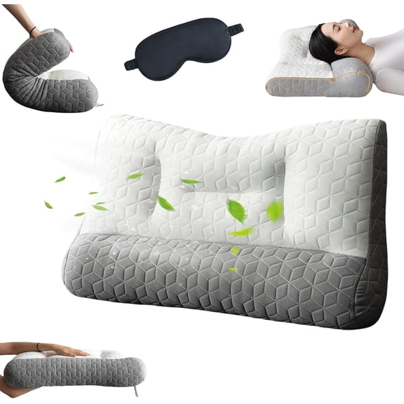 Sleep Apnea Pillow,Pillow For Sleep Apnea,Cervical Neck Pillow,Orthopedic Deep Sleep Pillow,Ergonomic Deep Sleep Pillow For Neck And Shoulder