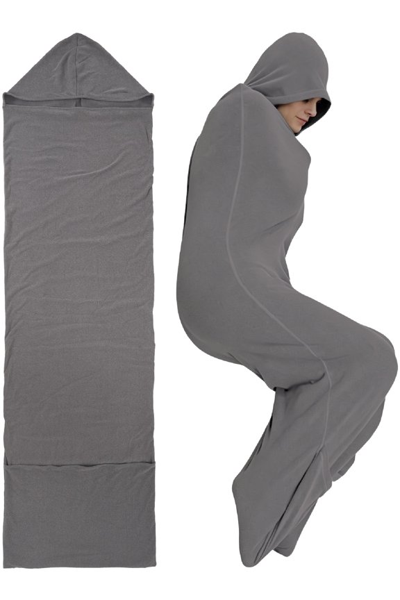 Sleep Bag-Sleep Pod for Deeper Sleep–Full Body Cozy Sleep Bag with Hoodie