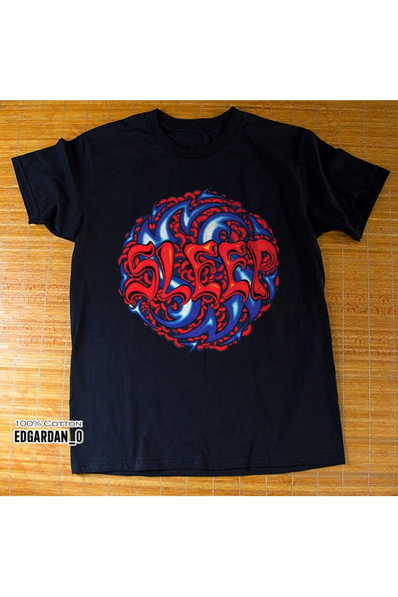 Sleep Band Holy Mountain Black T-Shirt Rock Doom Metal Concert Fan Tee Unisex S-