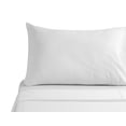 thumbnail image 1 of Sleep & Beyond 100% Cotton 300TC Sateen Crisp White Pillow Case Pair in Standard/Queen 20x32", 1 of 2