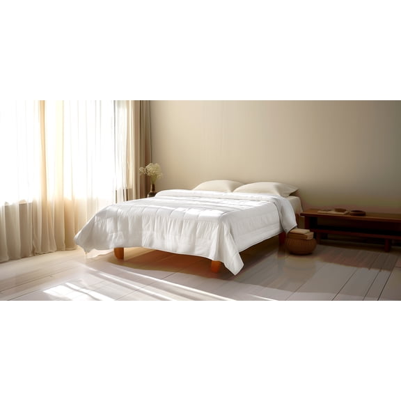 Sleep & Beyond myComforter - light, 100% Washable Wool Comforter, Light Weight, King 102x90"