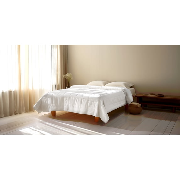 Sleep & Beyond myComforter - light®, 100% Washable Wool Comforter, Light Weight, Super King 110x98"