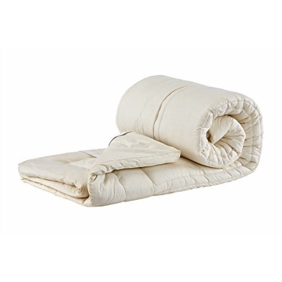 Sleep & Beyond myTopper™, 100% Washable Wool Mattress Topper, Twin 39x", 1.5in thick