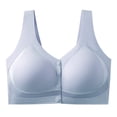 thumbnail image 1 of Sleep Bra for Large Busts Non Wired High Impact Sports Bras Women Plus Size Seamless Push Up Full Coverages for Women, 1 of 3