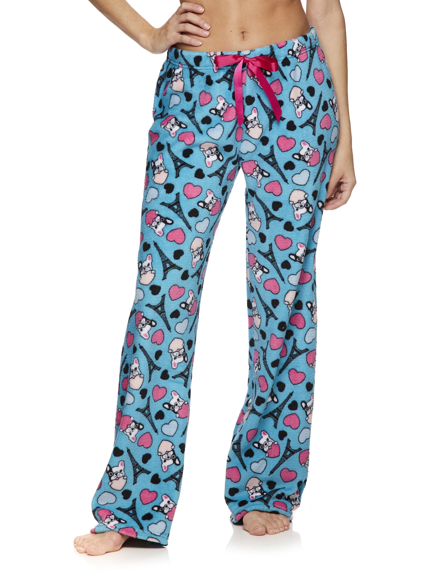 Sleep & Co. Women's Plush Sleep Pajama Pants - Walmart.com