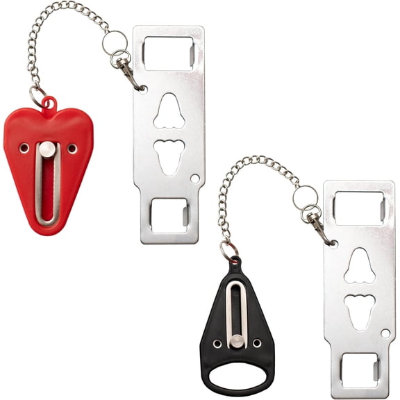 Sleep EZ Portable Door Lock - Set of 2 Travel Door Locks for Hotel Room, B & B, or Dorm Room Security - Portable, Ultra Secure Dorm Lock$$Tools & Hardware Other