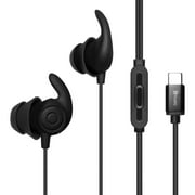 Hmusic Casual Listening Noise Canceling In-Ear Earbud, Black, SPearbud_USB_BK