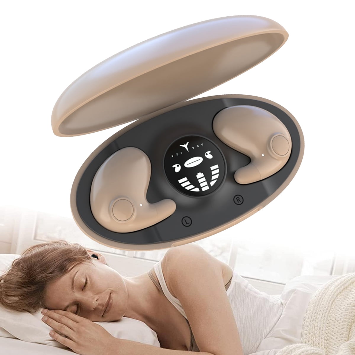 Sleep Earbuds For Side Sleepers Invisible Earbuds For Sleeping Smallest