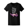 thumbnail image 1 of Sleep Eat Makeup Repeat Bright T-Shirt Women -Image by Shutterstock, Female Large, 1 of 2