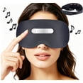 thumbnail image 1 of 𝐀𝐈-𝐏𝐨𝐰𝐞𝐫𝐞𝐝 Neuro Sleep Eye Masks+Sleep Aid+Sleep Analysis with Hot Compress/ Vibration Massage/ Voice Prompt/ Relaxing Music/ Light Shielding/ Mild Sensory Feedback/ Adjustable Strap, Balck, 1 of 13