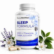 Sleep Formula a Sleep Support Supplement Multi-Ingredient Melatonin, GABA, L-Theanine and More One Bottle
