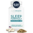 PureHealth Research Sleep Formula, Natural Anxiety Relief Pills for ...
