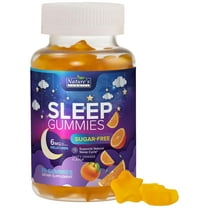 Sleep Gummies Supplement 6mg - Sugar Free Melatonin Gummy for Adults, Natural Zero Sugar Sleeping Gummy for Adults, Kids, Orange Flavored, Vegan, Extra Strength Sleep Vitamin Support - 60 Gummies