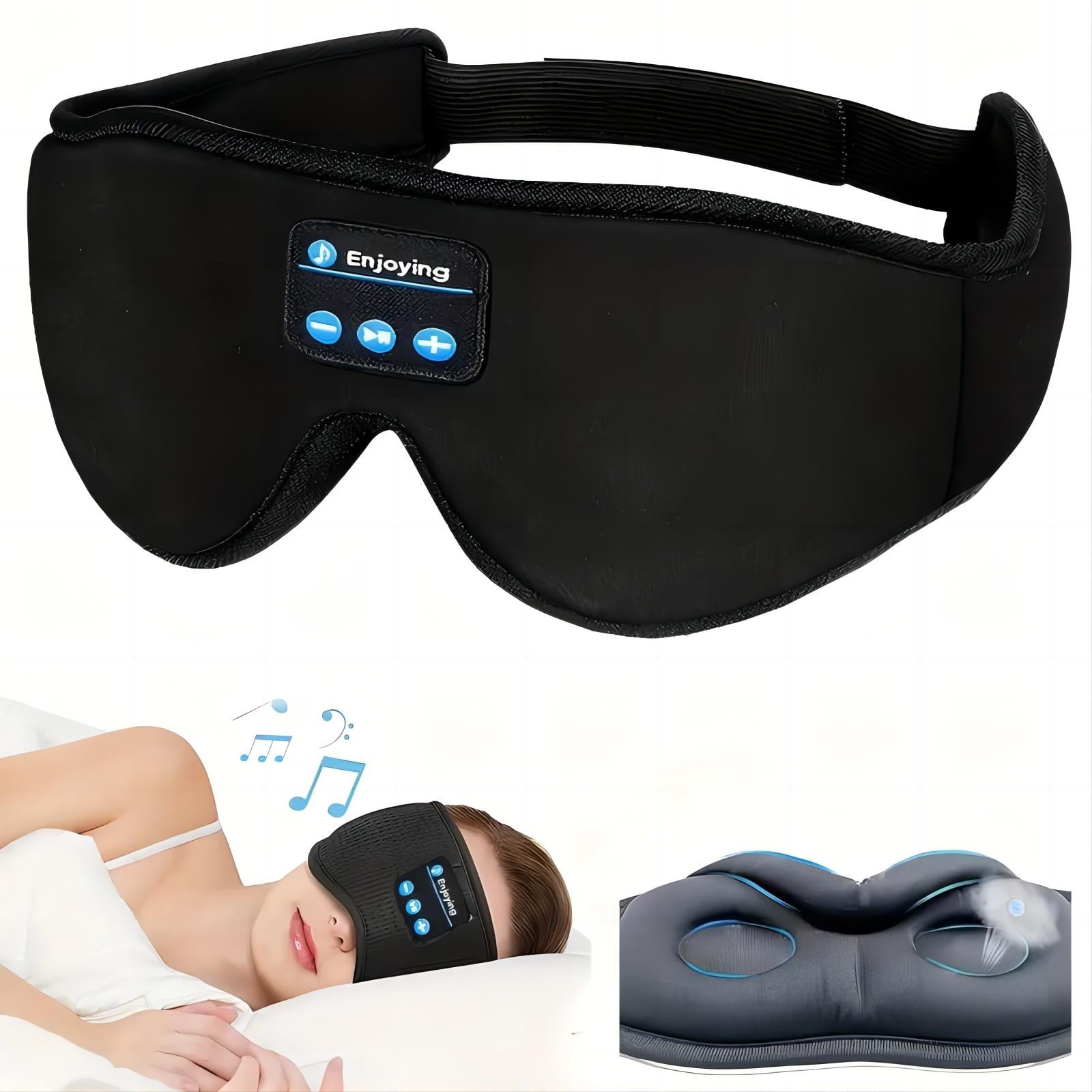 Sleep Headphones, 3D Bluetooth Wireless Headset Sleep Eye Mask
