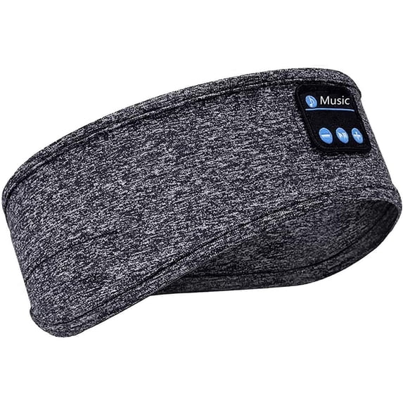 Lansion Sleep Headphones Bluetooth Sports Headband, Wireless Music Sleeping Headphones Mask Earbuds IPX6 Waterproof for Side Sleepers Women Men Workout Running Insomnia Travel Yoga,Black