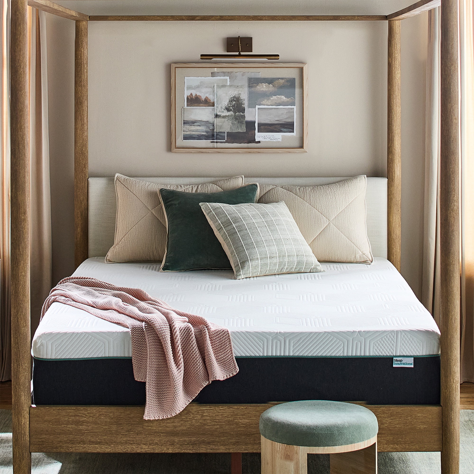 Sleep Innovations 12" Carson Hybrid Mattress, Twin