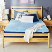 Sleep Innovations 2 Inch Gel Memory Foam Mattress Topper, Twin, Cool Comfort