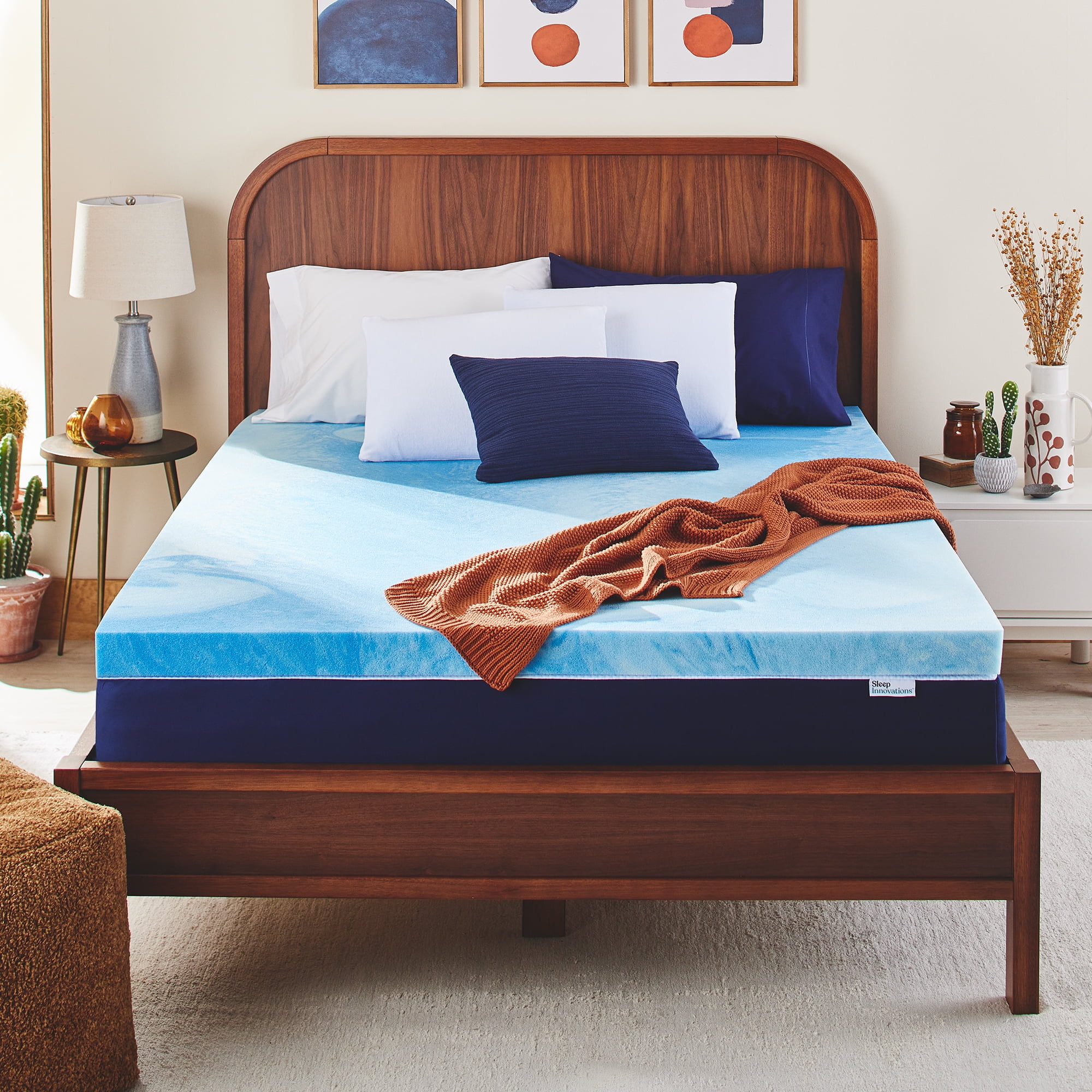 Twin 3-Inch Gel Memory Foam Cooling Mattress Topper