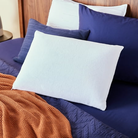 Sleep Innovations Classic Memory Foam Pillow, King Size, Breathable Knit Cover, 5-Year Warranty