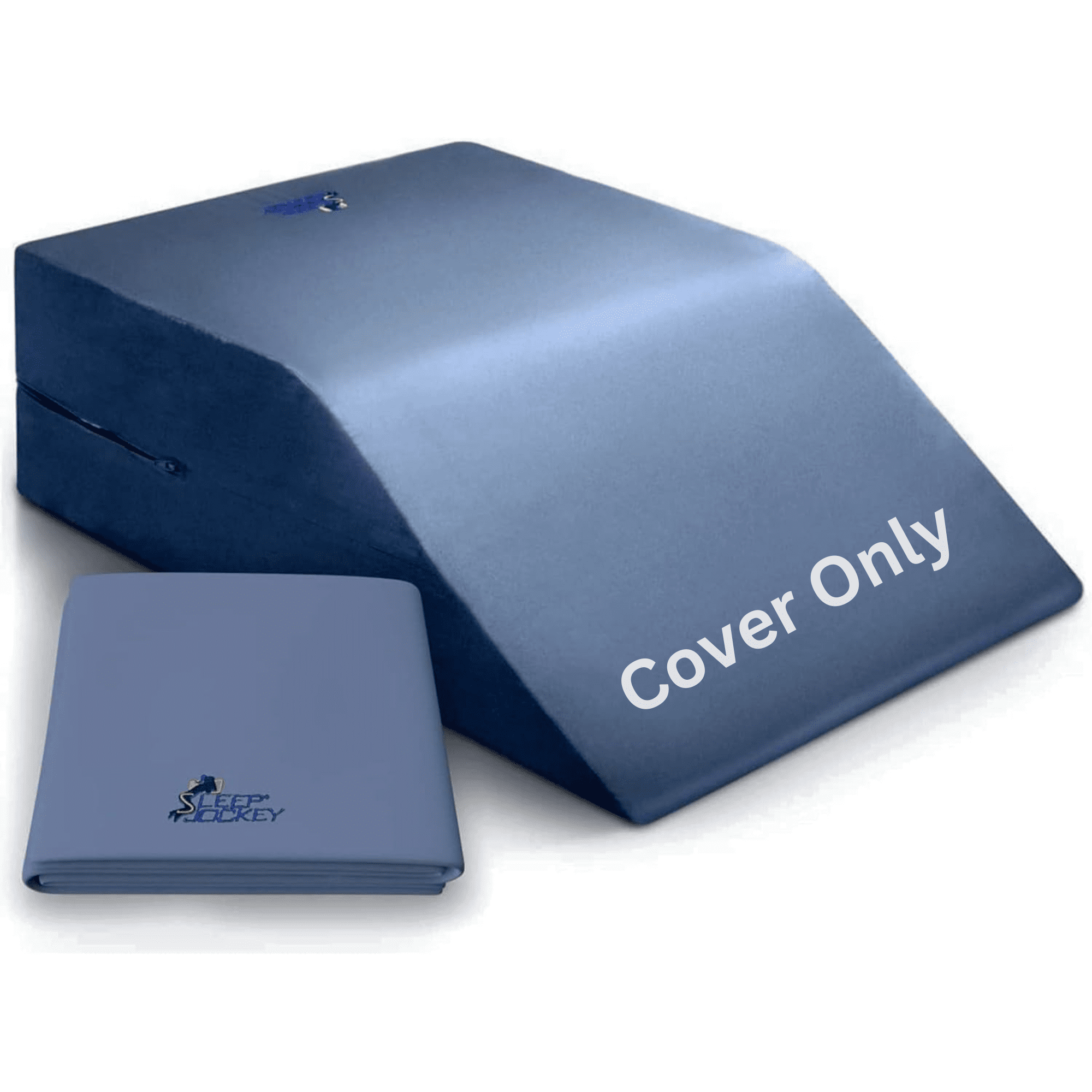 Sleep Jockey Leg Pillow Case Cover 25x20x8 Bamboo Fabric Leg Wedge