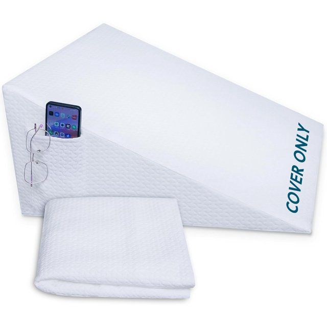 Sleep Jockey Pillow Cover for Bed Wedge Ultrasoft Wedge Pillow Case