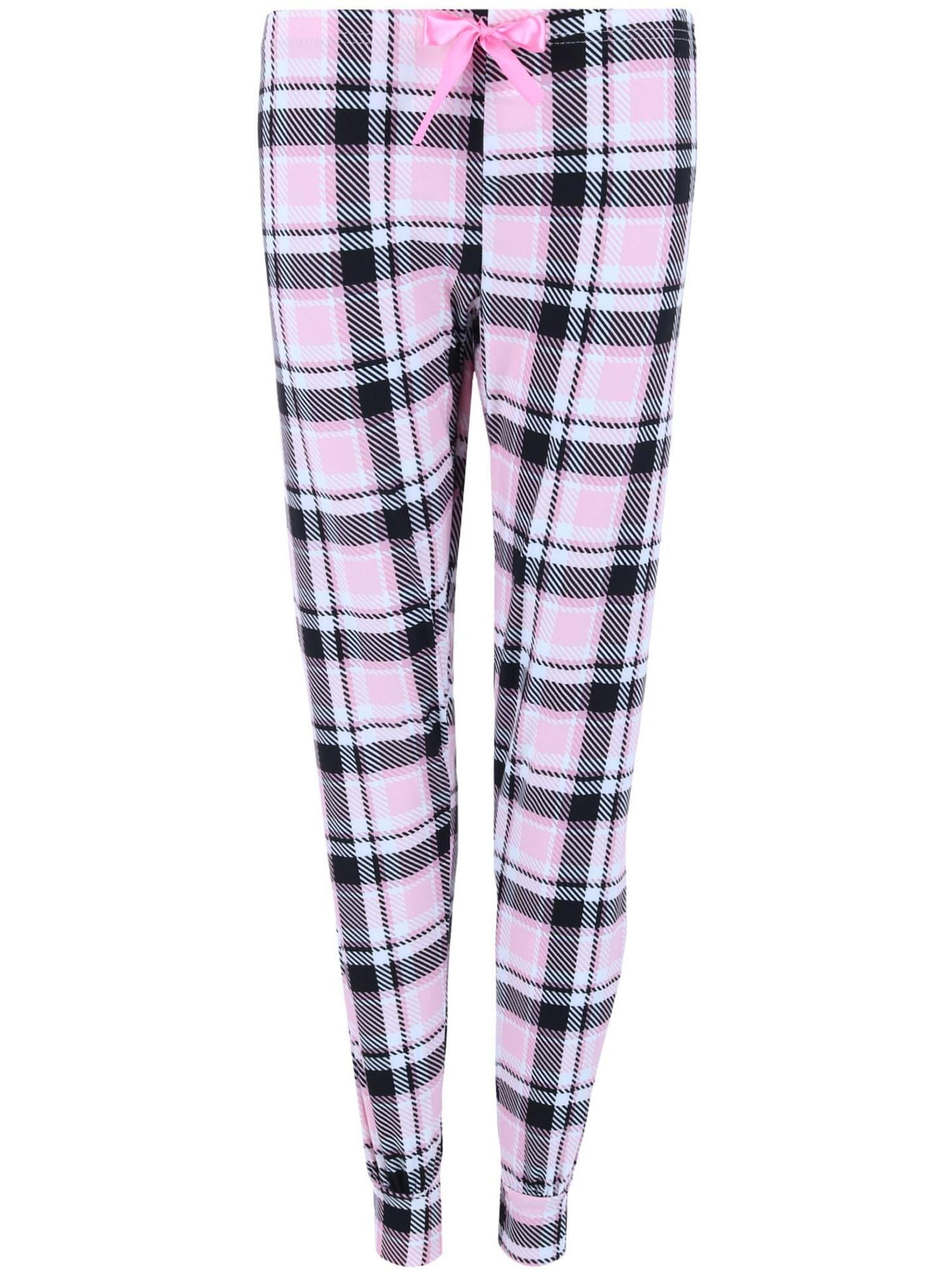 Sleep Junkie Plaid Jogger Sleep Pants (Women)