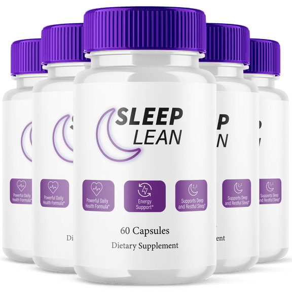 Sleep Lean Advanced Nerve Health Support Pills Natural Vitamin Supplement SleepLean 300 Capsules