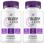 Sleep Lean Capsule   SleepLean Nighttime Support Capsules All Natural Relaxation and Balanced Well-Being, 2 Pack, 120 Capsules